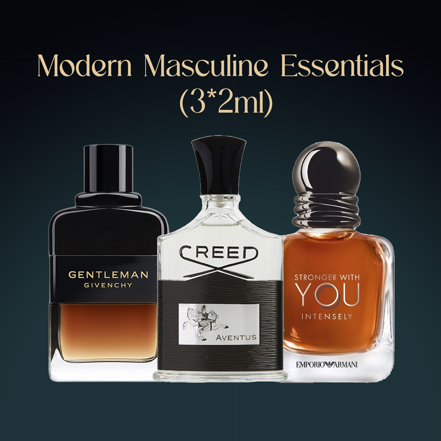 Modern Masculine Essentials (3*2ml) - Aromance