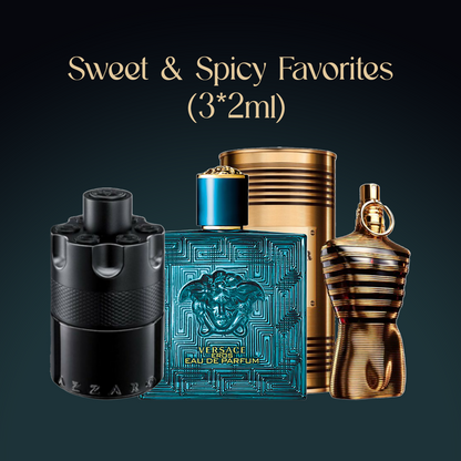 Sweet & Spicy Favorites (3*2ml) - Aromance